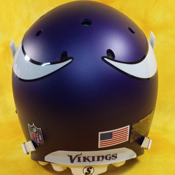 Minnesota Vikings super custom fullsize football helmet Schutt Air  Advantage lg