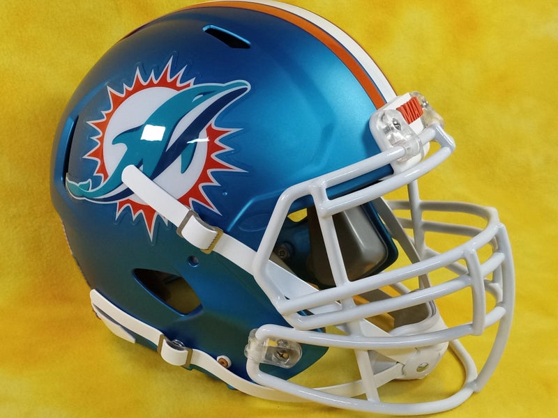 Miami Dolphins Riddell Speed Full Size Authentic Football Helmet