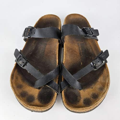 Birkenstock Mayari Women's Black Toe Loop Sandals Shoe Size: 38 / 7