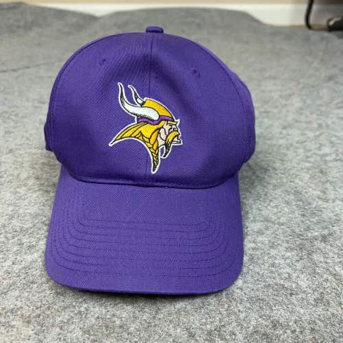 Minnesota Vikings Mens Hat Snapback Purple Gold Cap Logo Vintage NFL Football