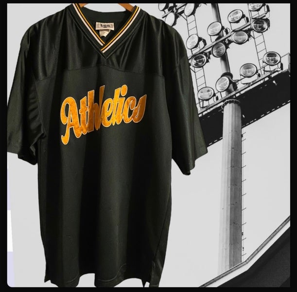 Nike MLB Oakland Athletics Fashion Replica Team Jersey Black - BLACK