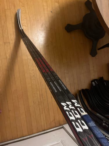3 Senior Left Hand Pro Stock JetSpeed Hockey Sticks