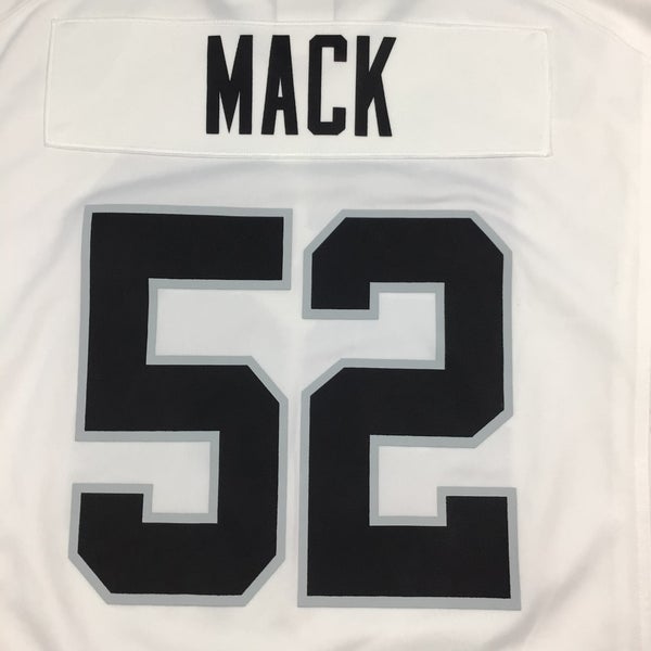 Nike Khalil Mack Raiders Salute To Service Limited Jersey Size 3XL