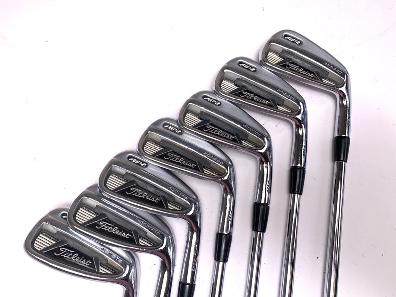 Titleist 710 AP2 Iron Set 4-PW True Temper Dynamic Gold S300 Stiff Steel Mens RH