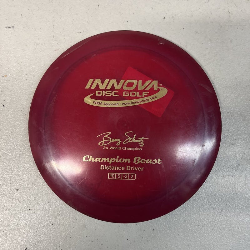 Used Innova Champion Beast Shultz 2x Disc Golf Driver