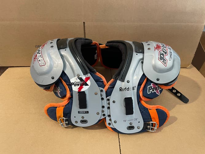 Adult Large Riddell Power Shoulder Pads