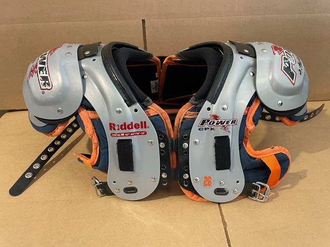 Adult Medium Riddell Power Shoulder Pads