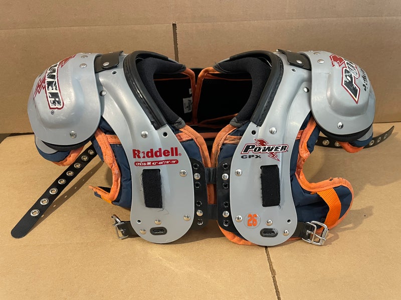 Adult Medium Riddell Power Shoulder Pads
