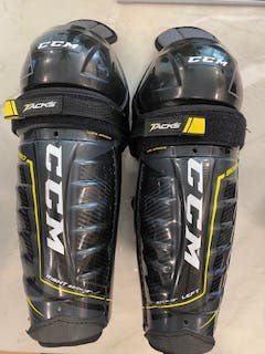 Used CCM Tacks 9080 Shin Pads