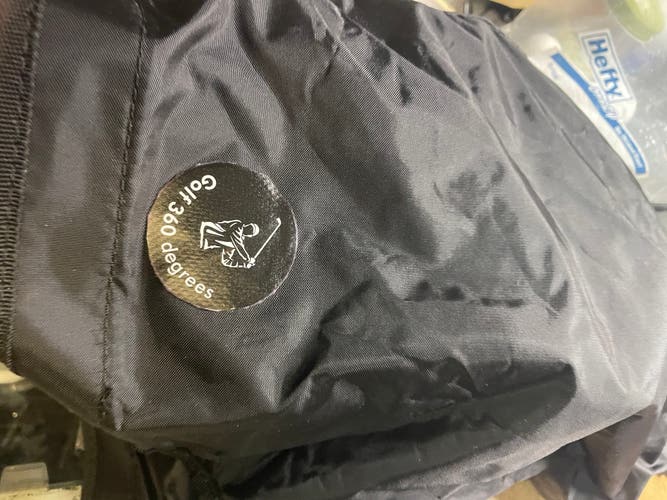 Golf bag rain cover Cutler in black