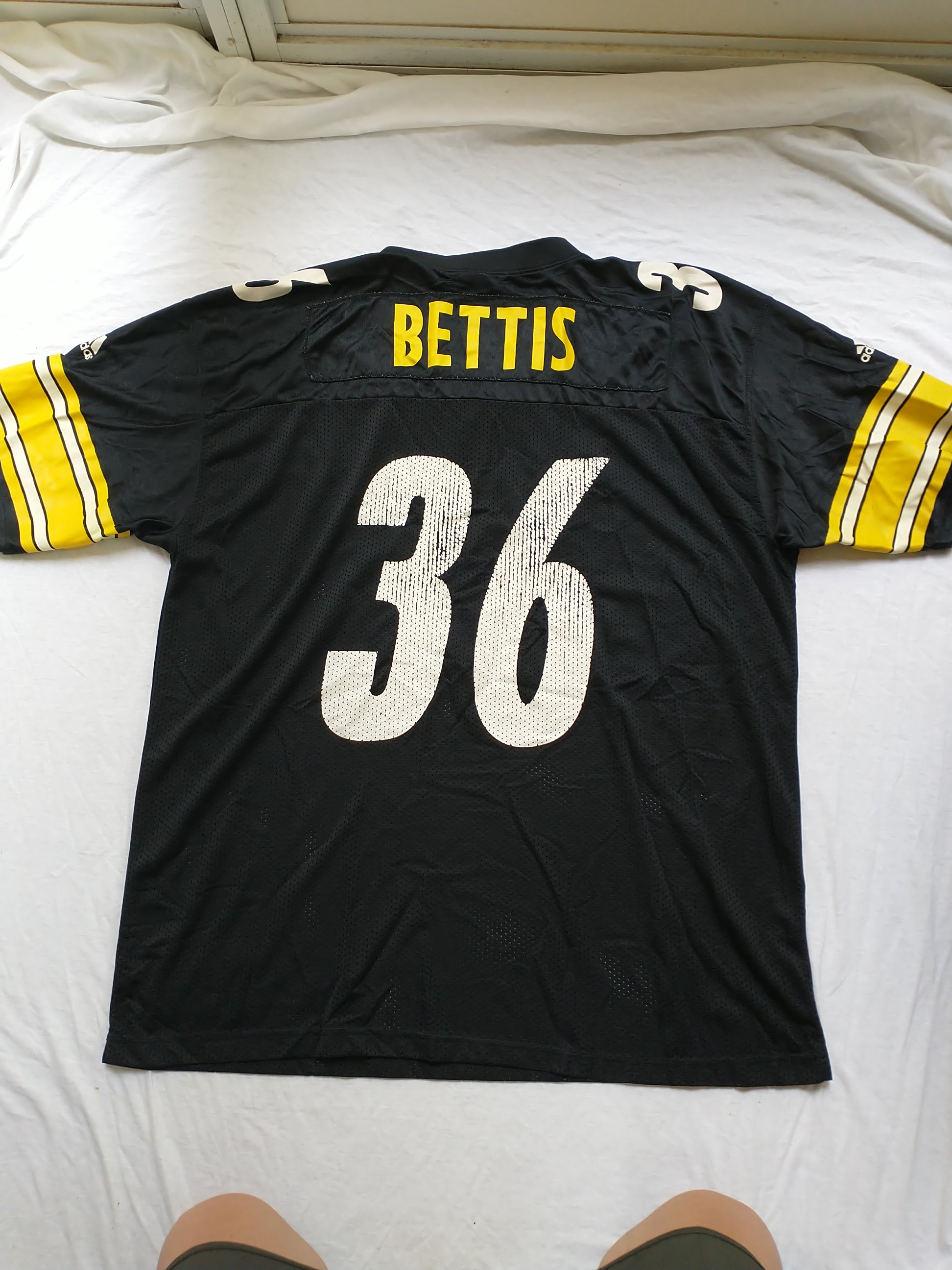 Steelers Jerome Bettis #36 Nike Men's Limited Salute to Service Jersey - XL