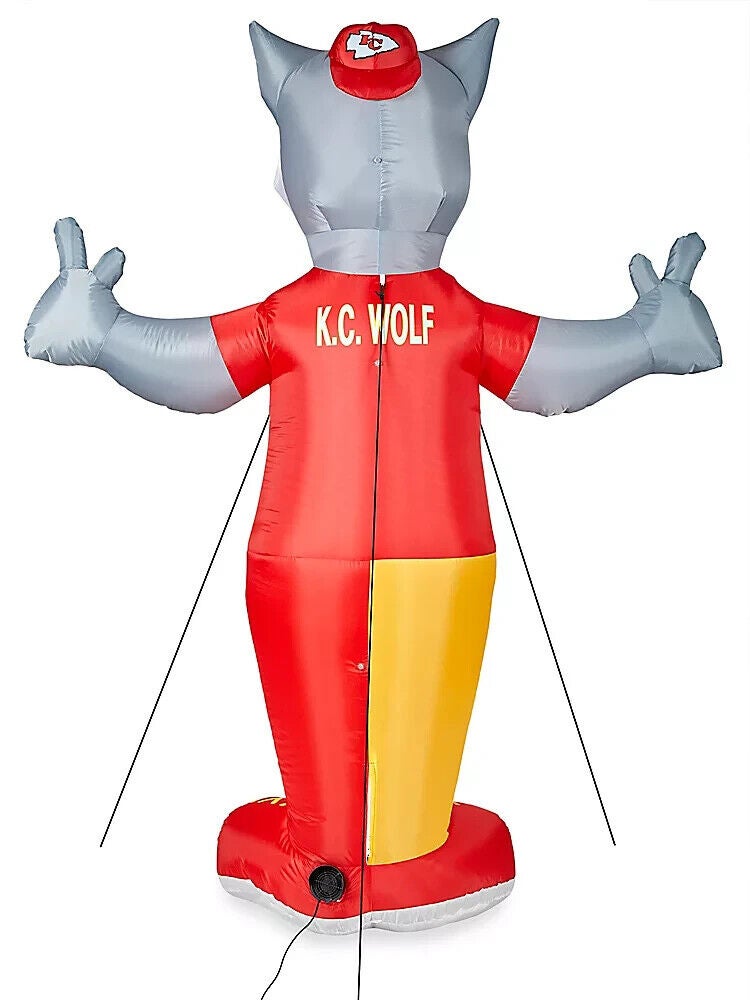 7' NFL Dallas Cowboys Rowdy Mascot by Gemmy Inflatable SKU#511650