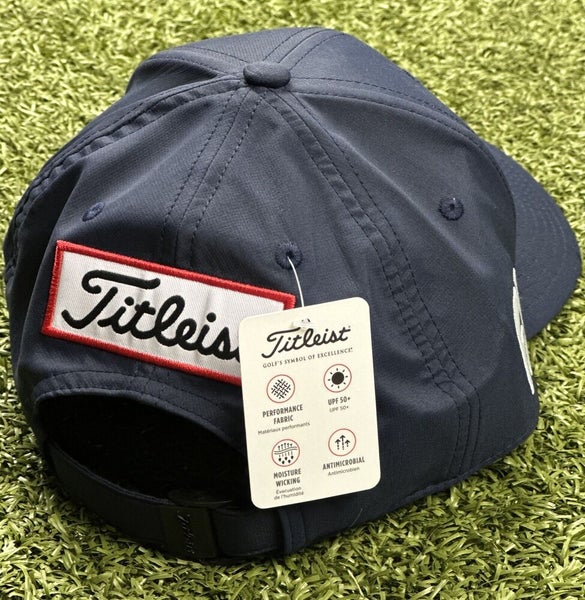 titleist golf hats for men new Performance Fabric Anti microbial UV  Protection