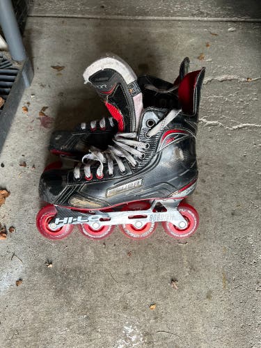 Used Bauer Regular Width Size 8 Vapor X500R Inline Skates