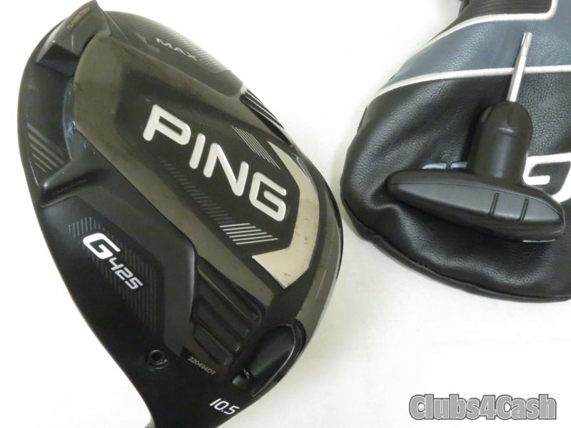 PING G425 MAX Driver 10.5° Alta CB 55 SR-Flex SENIOR +Cover & Tool NICE