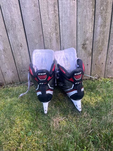 Junior Used CCM Jetspeed ft460 Hockey Goalie Skates Size 7