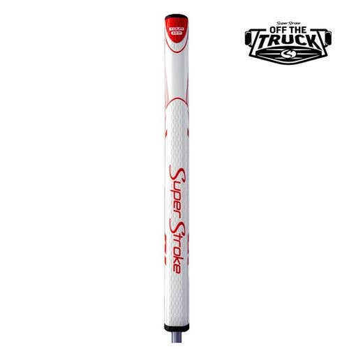 Super Stroke - OFF THE TRUCK - Zenergy Tour 3.0 17" White Red Putter Grip