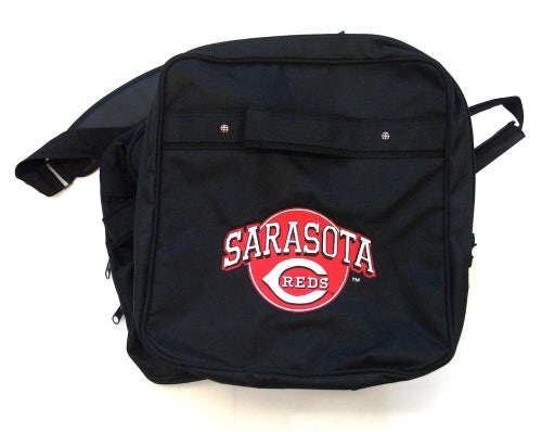 New pro return Sarasota Reds baseball player bag duffel coaches equipment