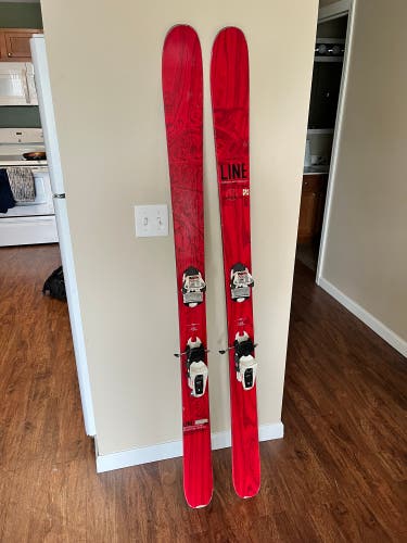 Line Supernatural 172cm With Marker Squire bindings