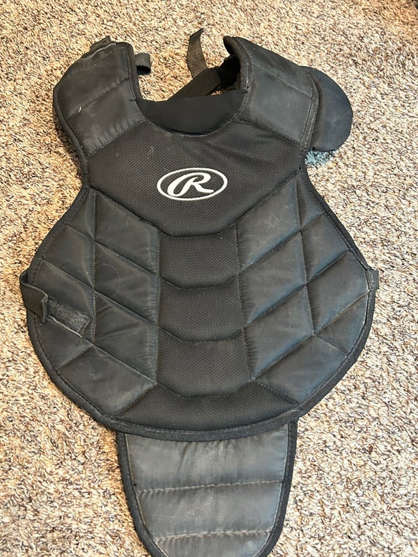 Nike Vapor Pro Issue Catchers Chest Protector Baseball Sz 17” Rare  Orange/Black