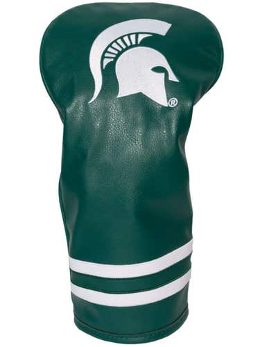 Team Golf Vintage Single Driver Headcover (Michigan St) Fits Oversized NEW