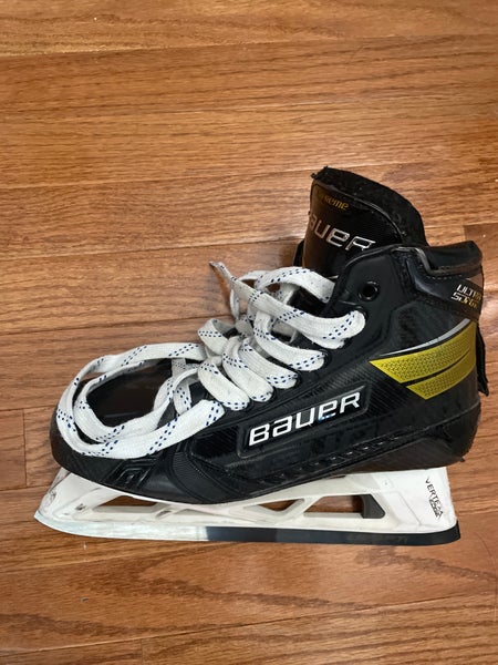 Senior Bauer Regular Width Size 8 Ultrasonic Hockey Goalie Skates