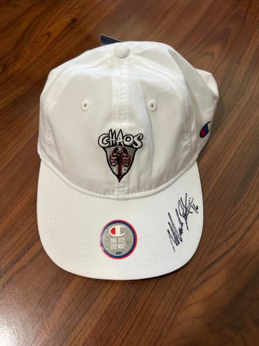 New Champion PLL Chaos Mark Glicini Hat - Autographed