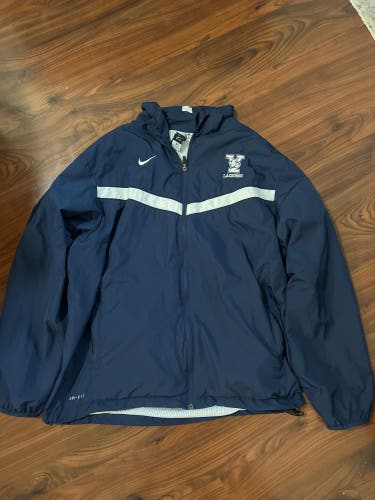 Yale Men's Lacrosse Nike XL Windbreaker