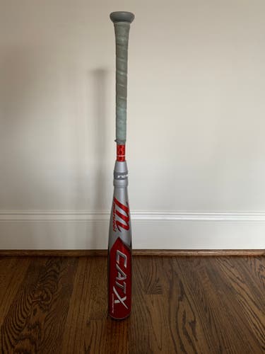 Used USSSA Certified 2023 Marucci Hybrid CAT X Composite Bat (-10) 20 oz 30"