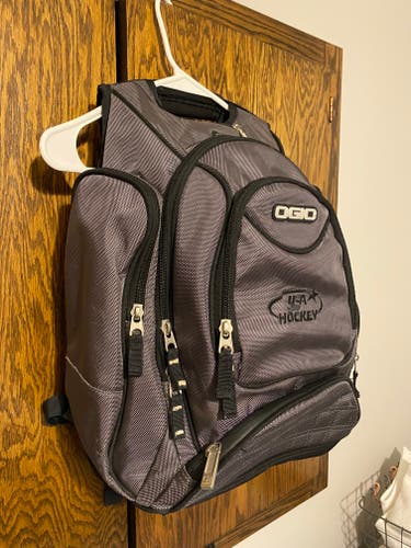 New USA Hockey Grey Ogio Backpack