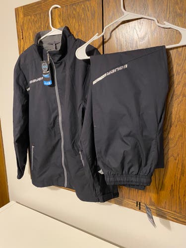 Black Bauer Hockey Track Suit - Coach or Player! Youth Large