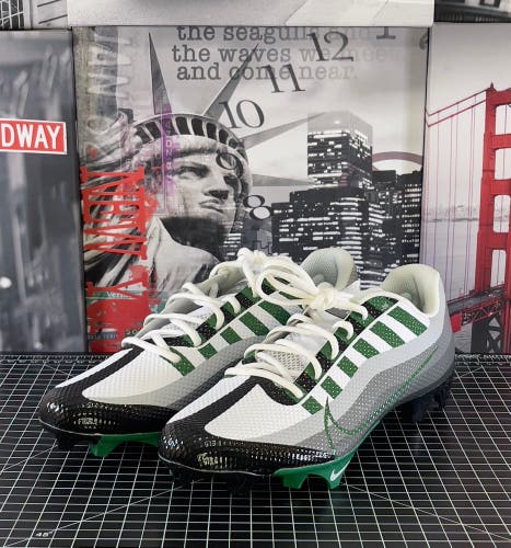 Nike Vapor Edge Speed 360 Pine Green Black DV0780-004 Men's Size 10 Cleats NEW