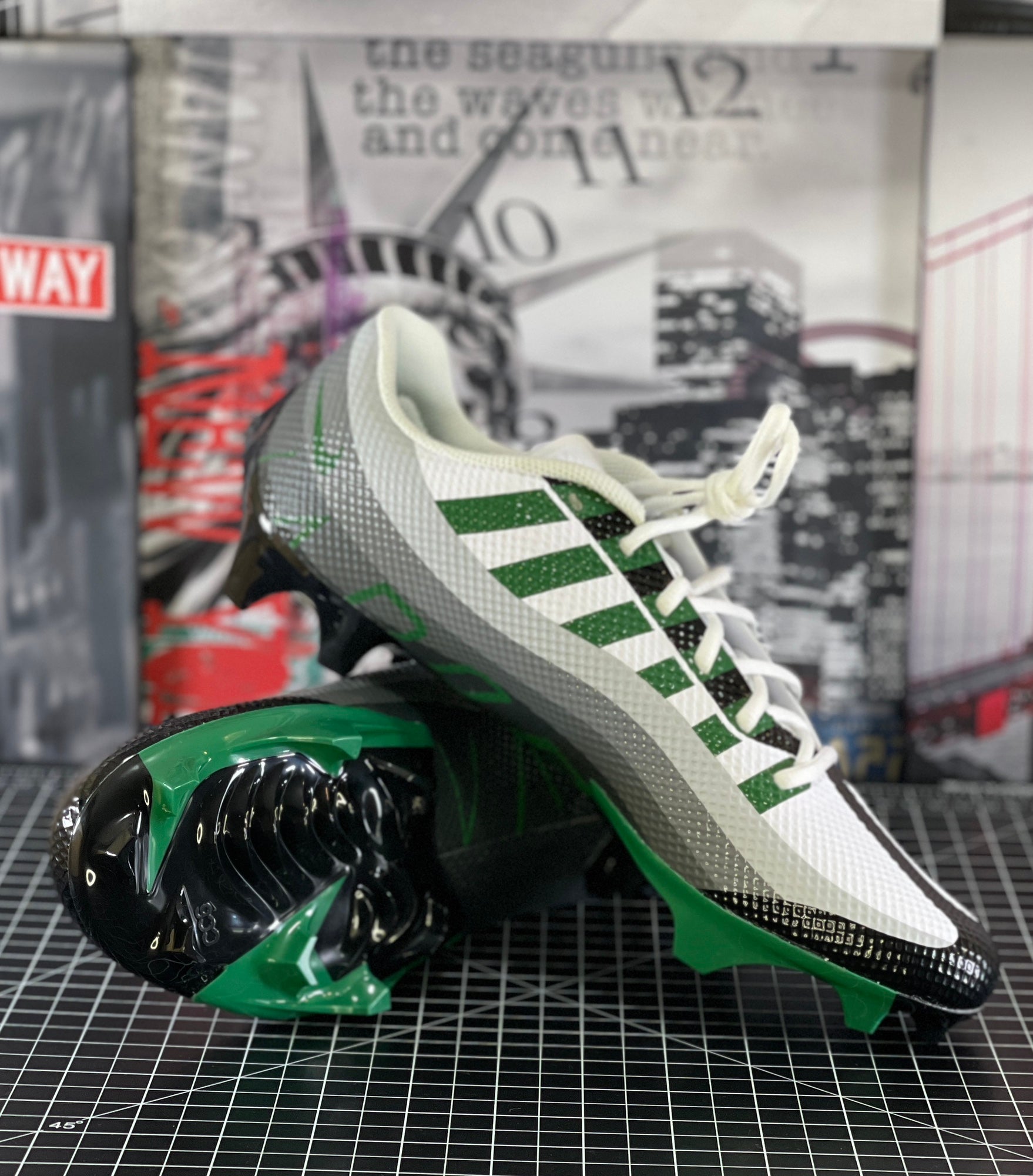 NIKE AND SUPREME FOOTBALL BOOT CUSTOM 