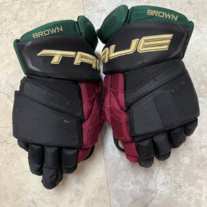 Tilføj til For tidlig Menstruation ARIZONA COYOTES Josh Brown game-worn 15-inch TRUE Catalyst 9X gloves  (2022-23 season) | SidelineSwap