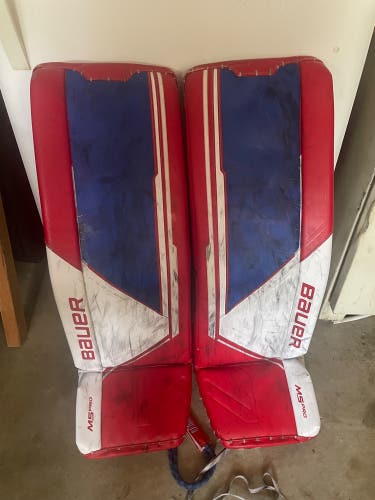 XL Bauer Supreme M5 Pro Goalie Leg Pads