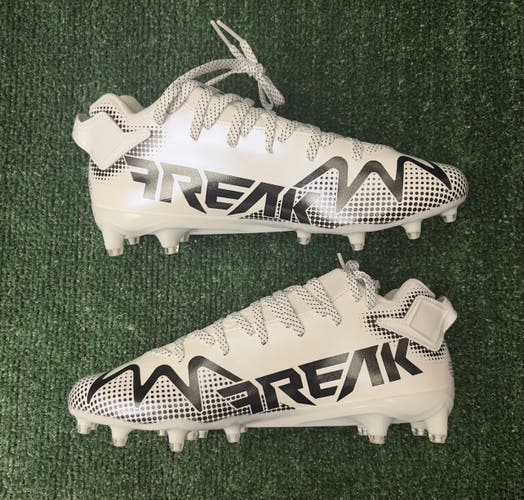 Size 14 Men’s Adidas Freak 22 Team “White/Black” GX4066  Football Cleat