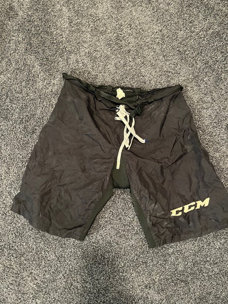 Black Used Large CCM PP10 Pant Shell Pro Stock