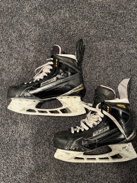 Used Bauer Supreme TotalOne MX3 Hockey Skates Regular Width Size 10