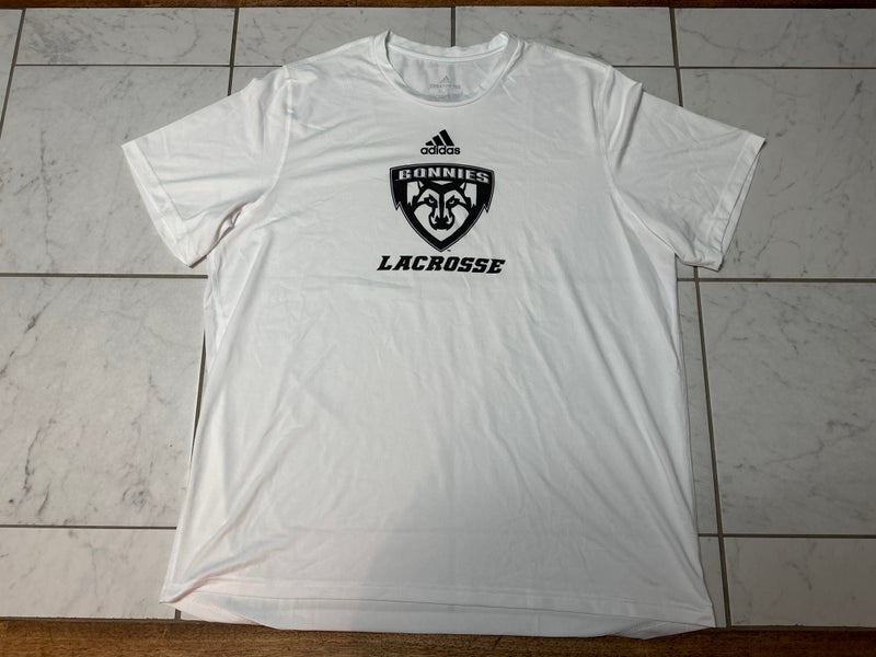 St. Bonaventure Bonnies Lacrosse SS Adidas Creator Tee - Size XL