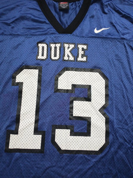 Duke Blue Devils Vintage Football Jersey NCAA Nike Team Men's Size