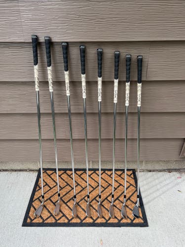 Used Right Handed Stiff Flex Steel Shaft AP2 Iron Set