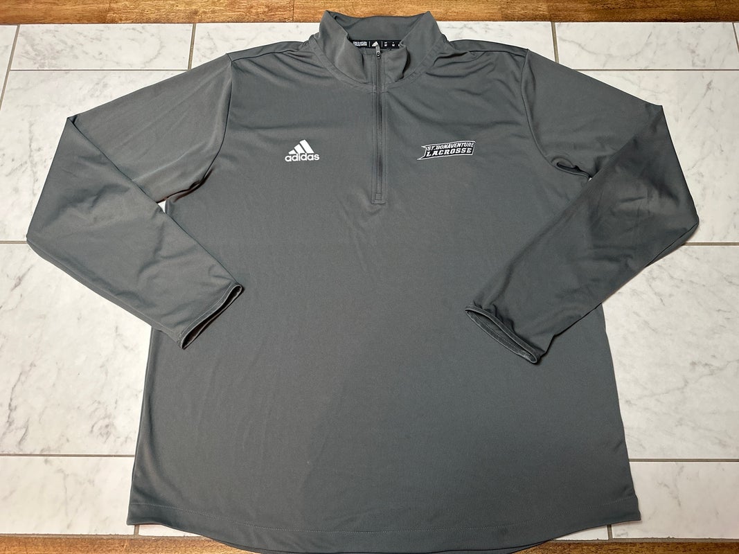 ADIDAS Louisville Cardinals Sideline Jacket- L- NEW- $80 AeroReady 1/4 zip  coat