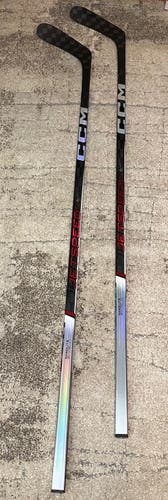 New! 2 Pack! 2x 75 Flex P28 Left Hand JetSpeed FT6 Pro “Red” Hockey Sticks