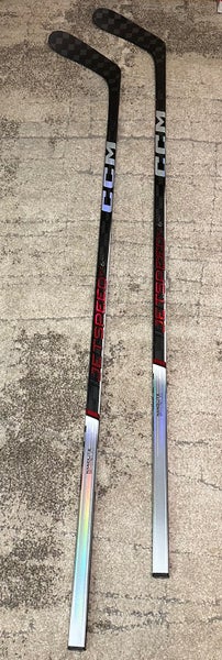 New! 2 Pack! 2x 75 Flex P28 Left Hand JetSpeed FT6 Pro “Red” Hockey Sticks