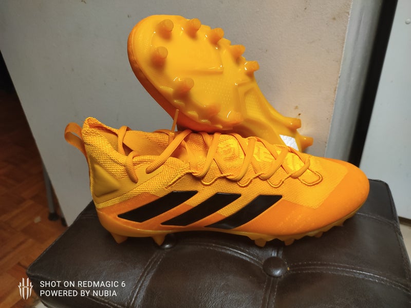 Adidas Freak Ultra Primeknit Boost Yellow/Black FX1306 Football Cleats Size 13.5
