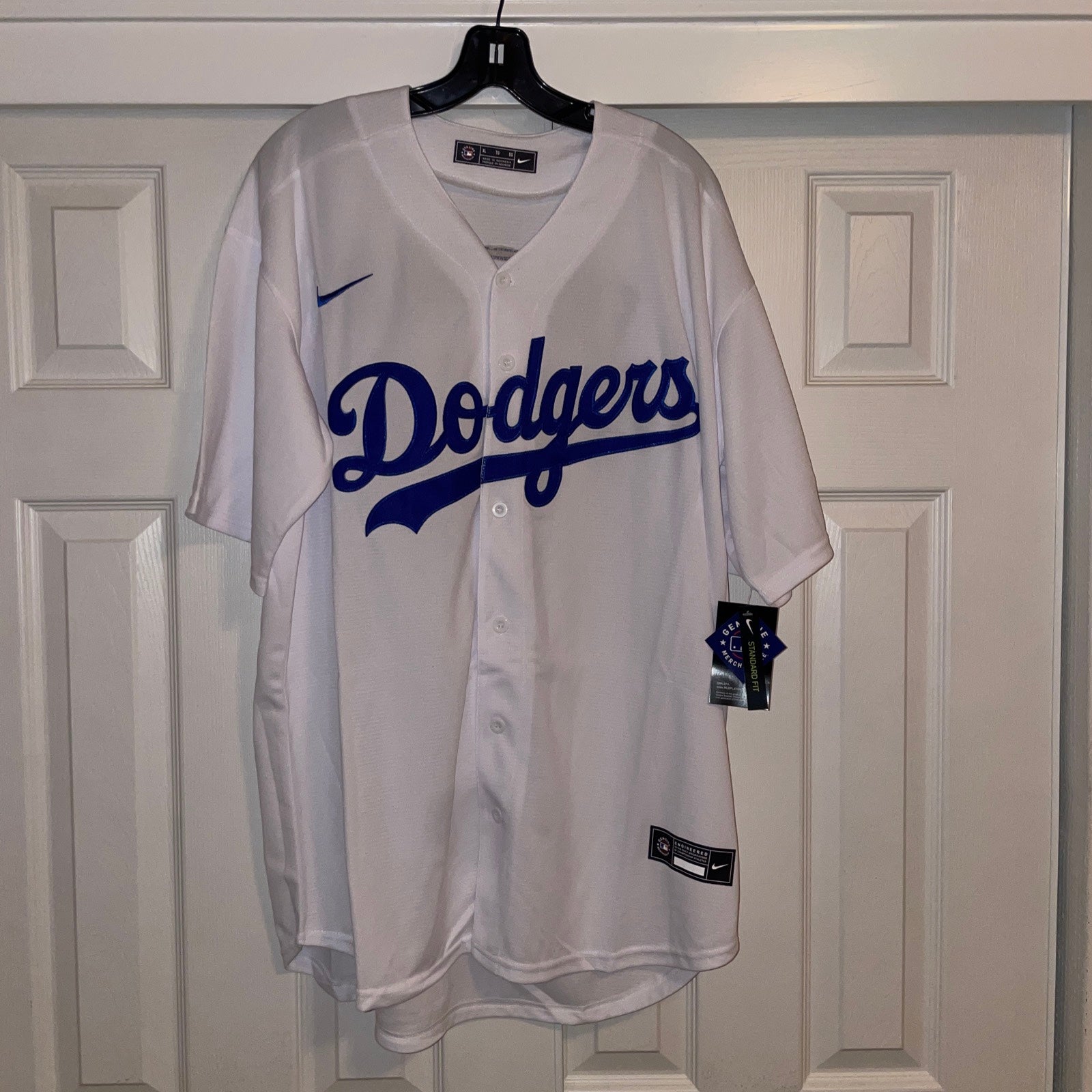 Freddie Freeman Men's Nike Gray Los Angeles Dodgers Road Replica Custom Jersey Size: Extra Large