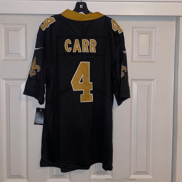 Brand New New Orleans Saints Derek Carr Jersey With Tags - Size Men's XXL