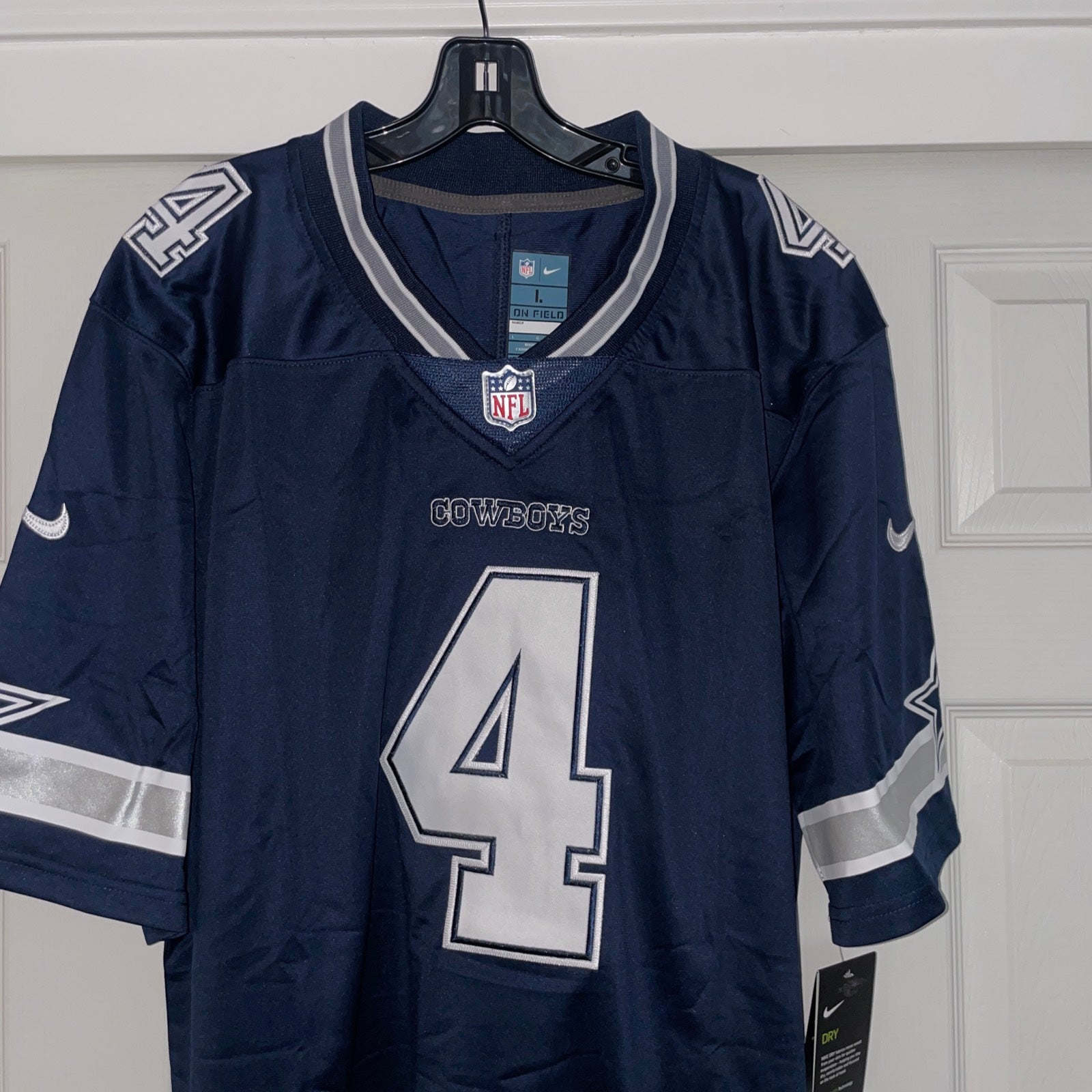 New Dak Prescott XL Dallas Cowboys Pro Custom Stitch Football Jersey Mens