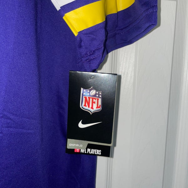 Men's Nike Kirk Cousins Purple Minnesota Vikings Classic Player Game Jersey Size: Medium