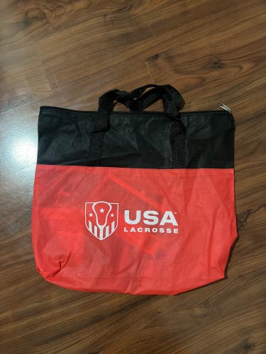 USA Lacrosse Tote Bag